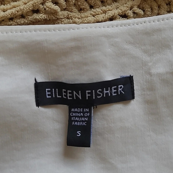 Eileen Fisher Cream Jacket - Size Sm - Picture 6 of 8